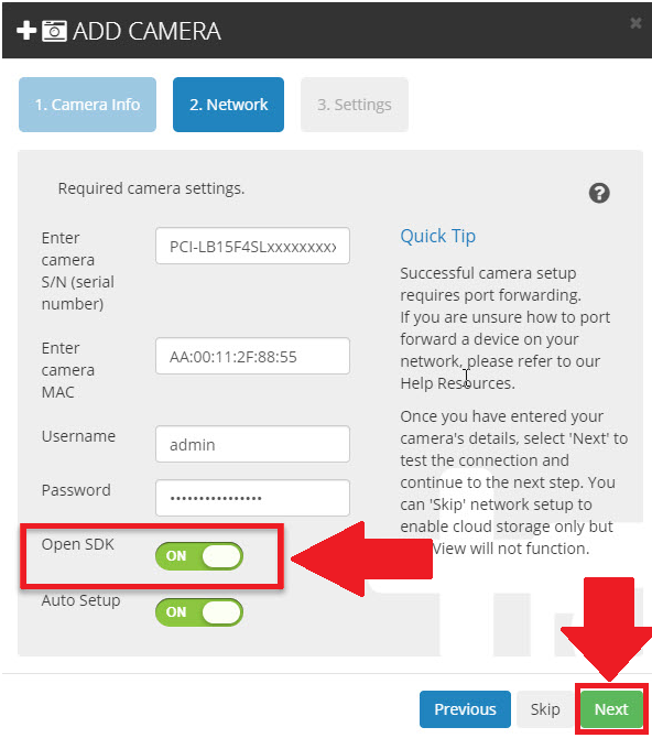 Amcrest cloud hot sale setup