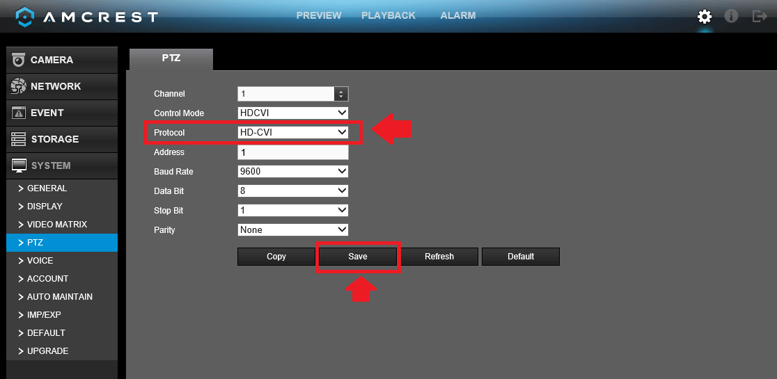 Amcrest web view not 2024 working