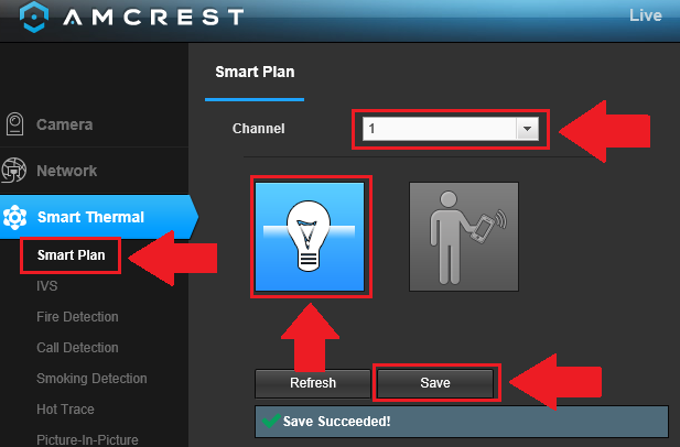 Amcrest store smart client