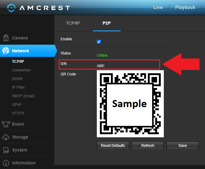 Amcrest ip config not finding shops camera