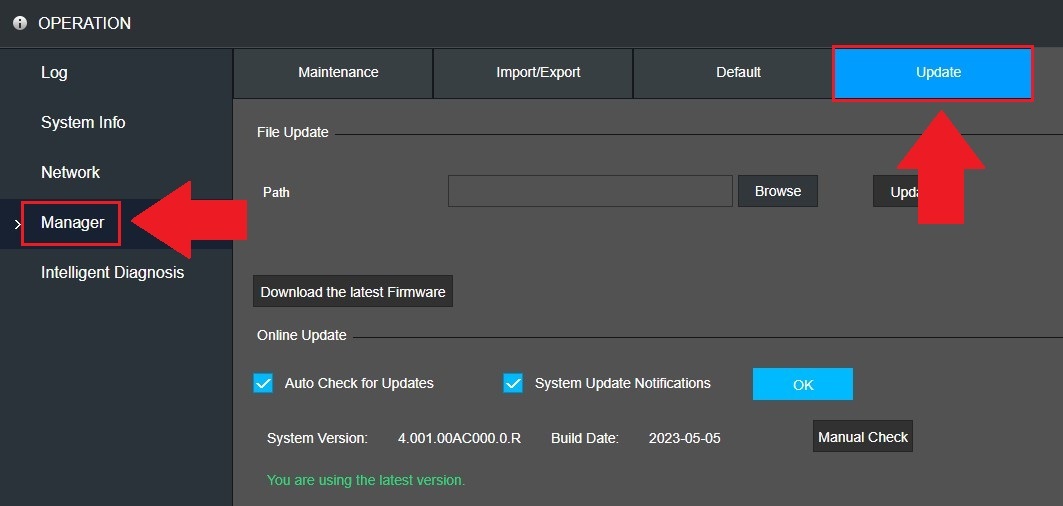 How To Upgrade Firmware On An Amcrest EI Model NVR Amcrest