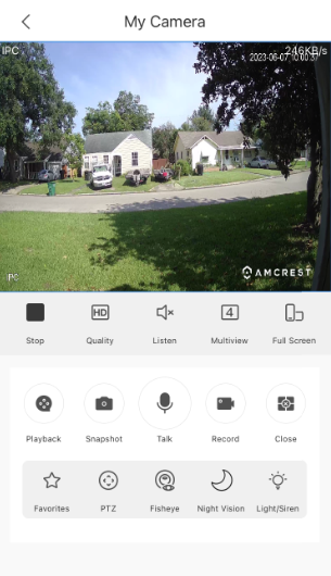 Amcrest best sale p2p setup