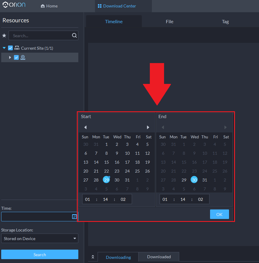 How To Download Recordings Using Amcrest Orion Surveillance Software