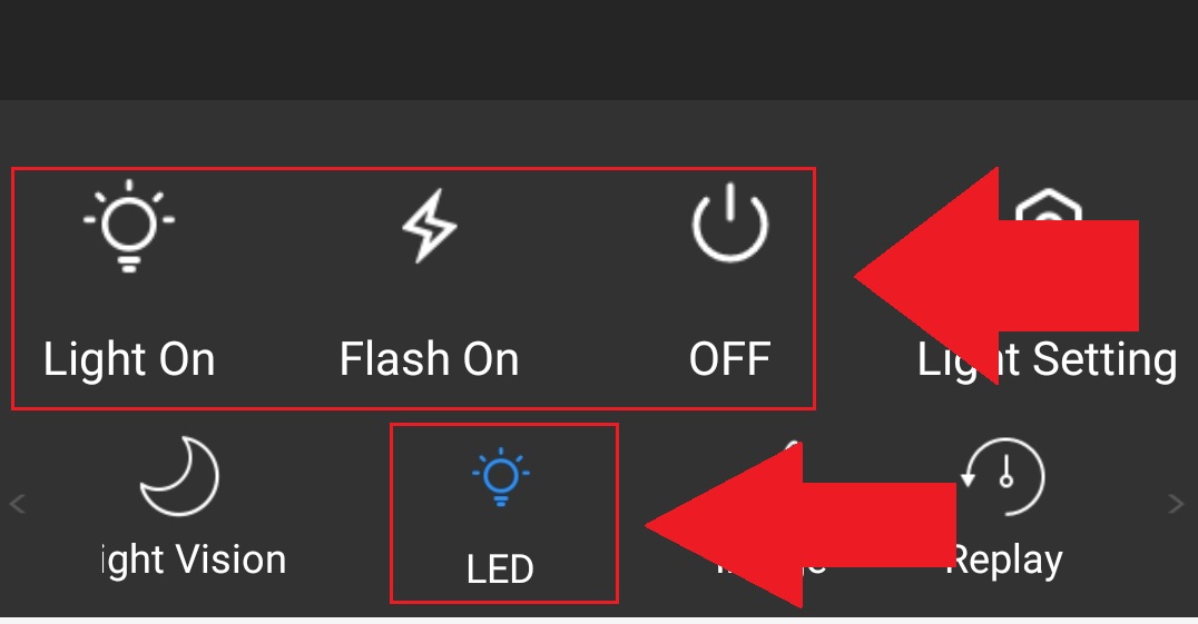 Amcrest night hot sale vision setting