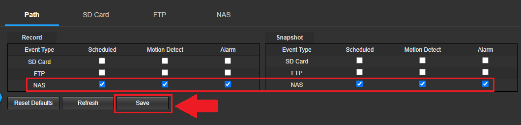 Amcrest best sale nas storage