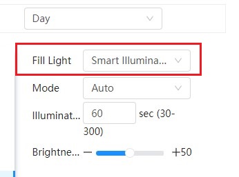 Amcrest night discount vision setting