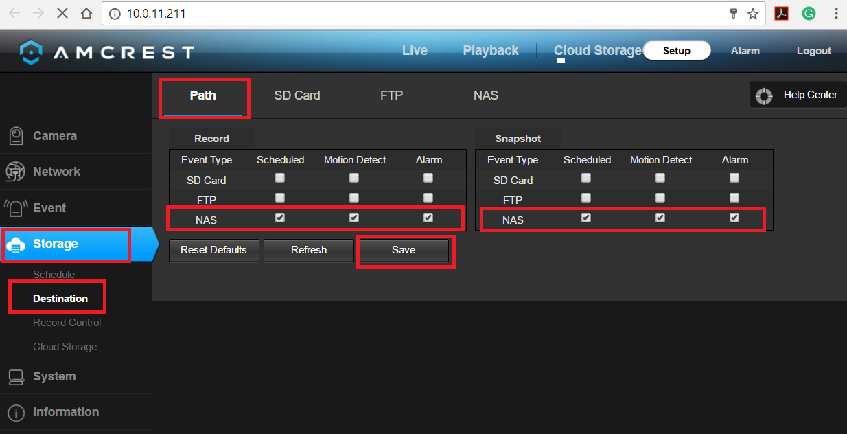 Amcrest wifi 2024 camera setup