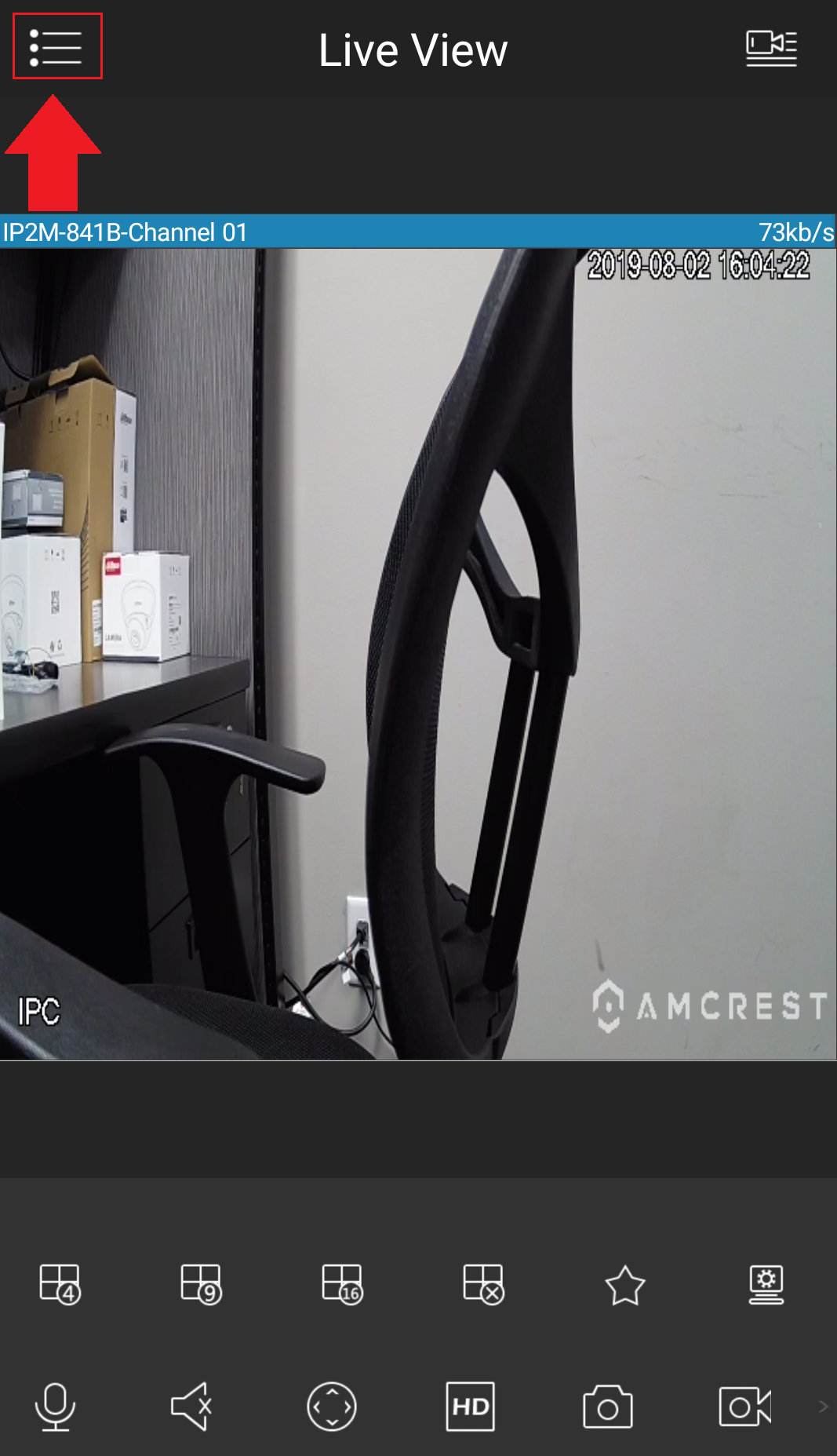 Amcrest view pro store setup