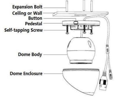 amcrest camera mounting bracket