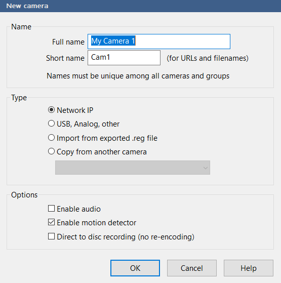 amcrest ip config