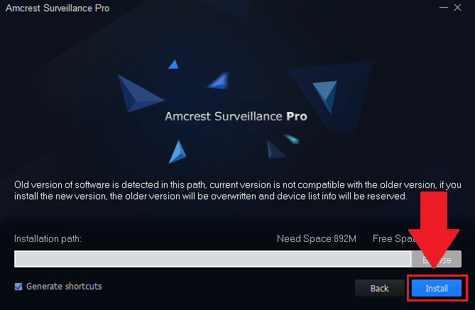 Amcrest sales surveillance pro