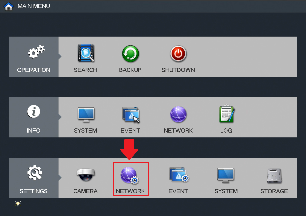 Amcrest network hot sale setup