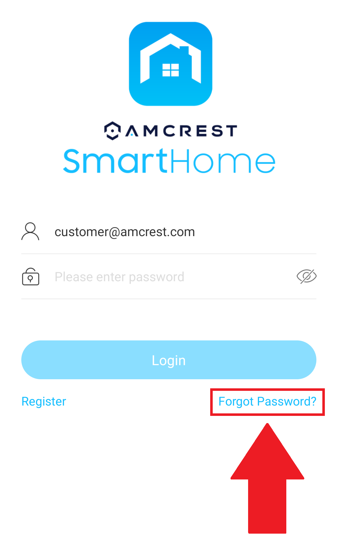 Amcrest password deals