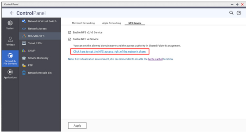 NAS Connection Using a QNAP Storage Devices – Amcrest