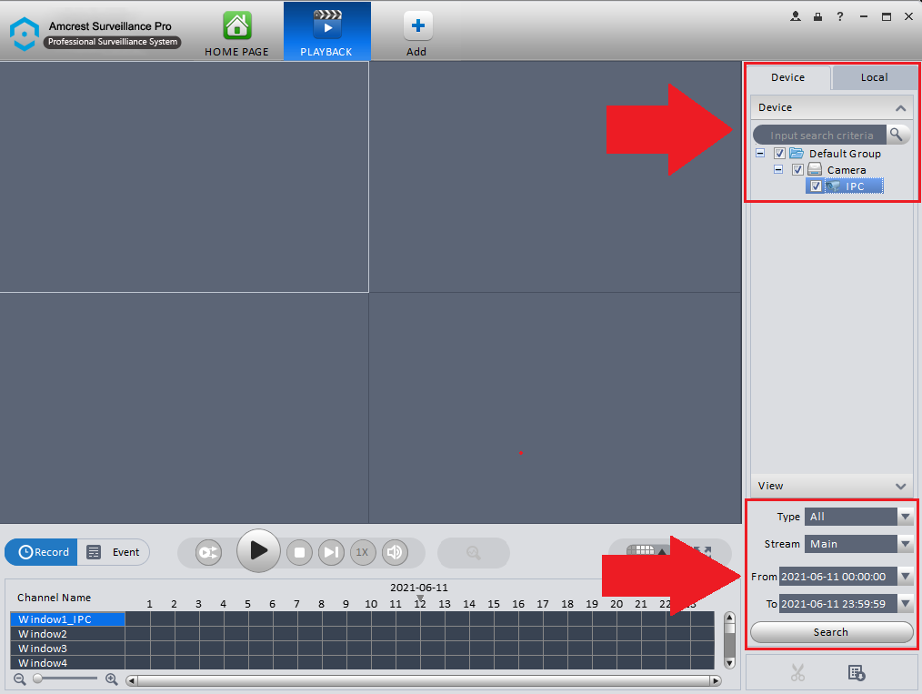 Amcrest smart hot sale player download