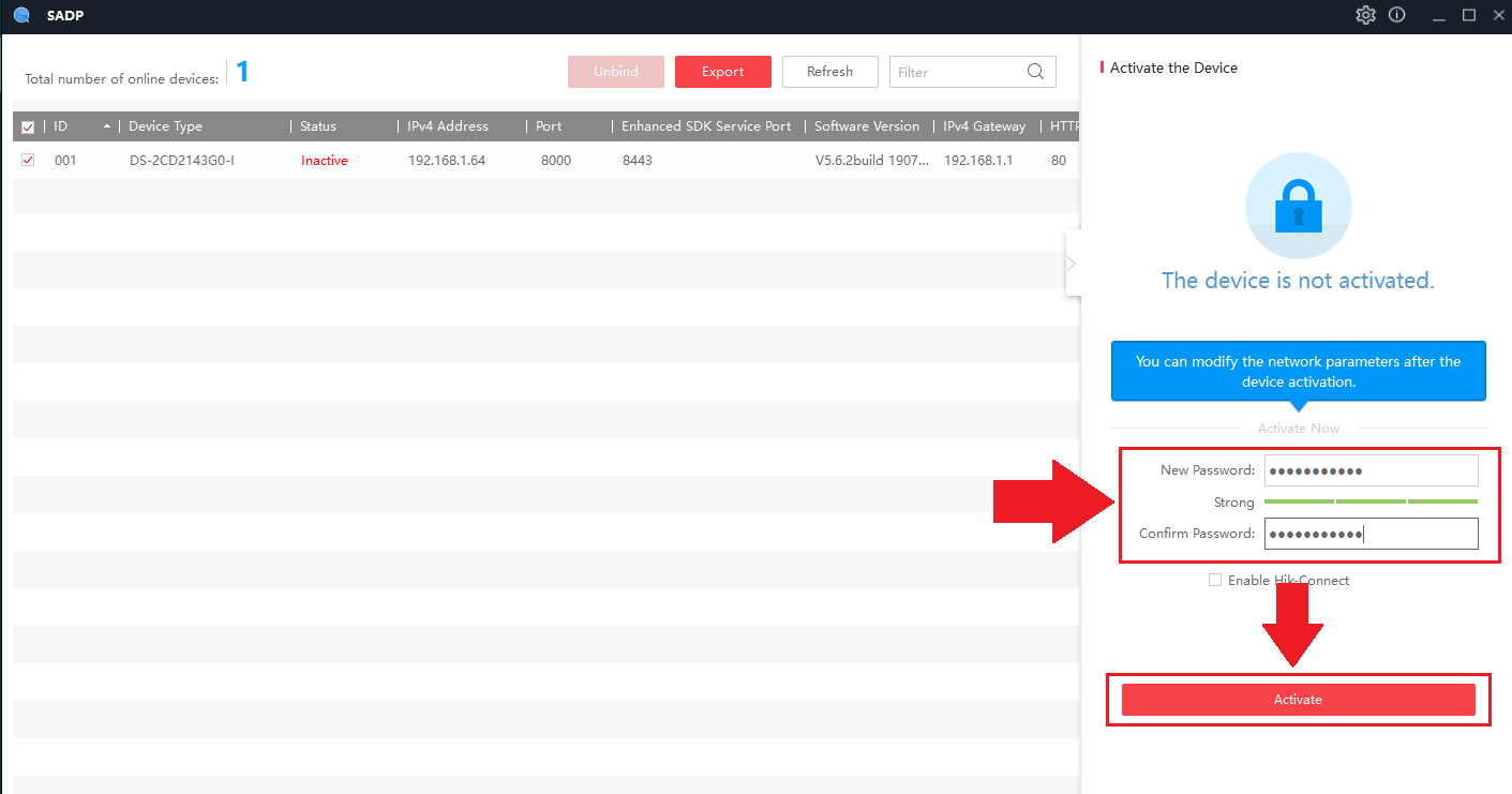 hikvision camera web interface