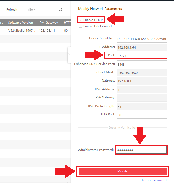 hikvision camera web interface